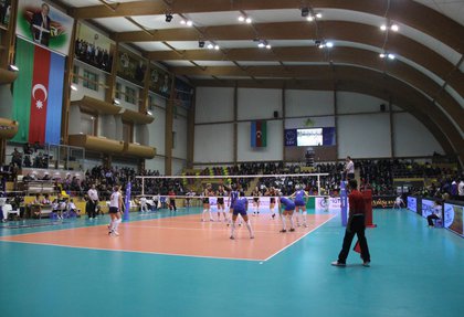 The village was built indoor volleyball Dernegyul Hall